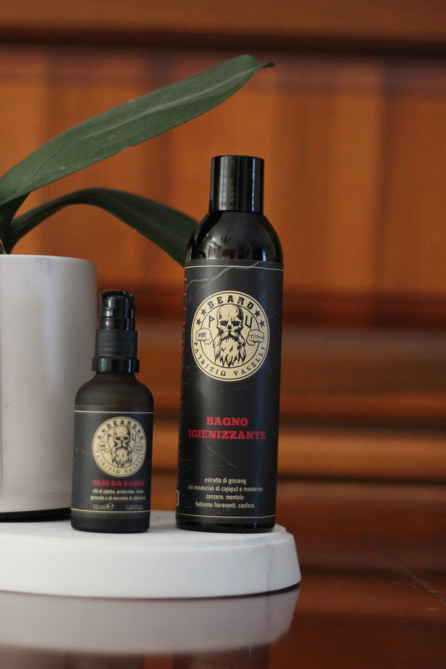 shampoo e olio 50 ml