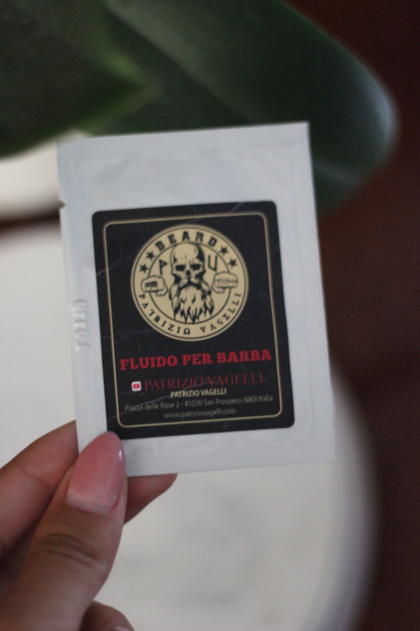 Campioncino fluido da barba 3 ml